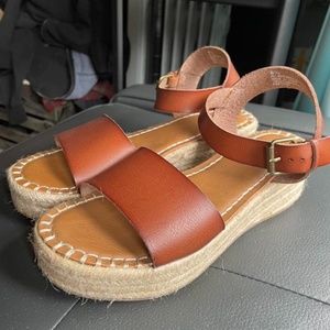 Brown sandals